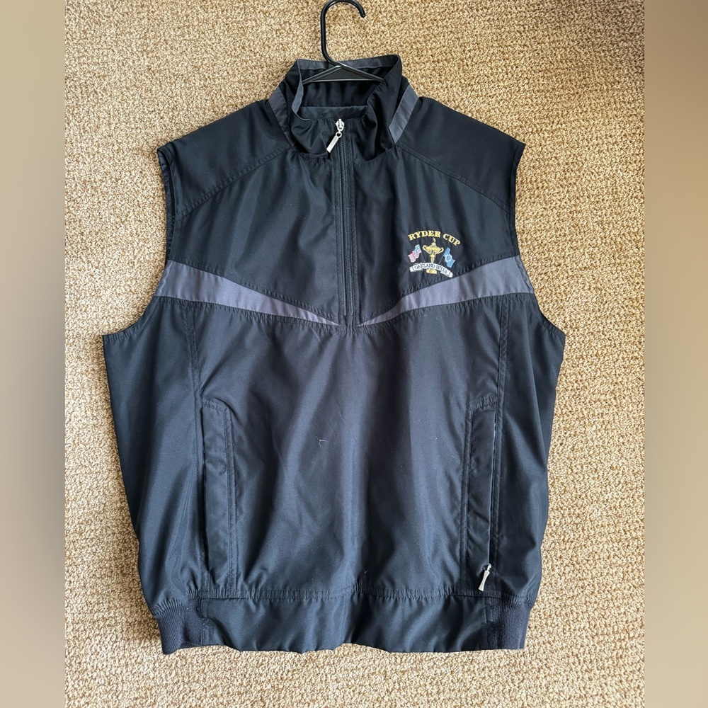 Men’s Vintage Golf Vest Ryder Cup Oakland Hills